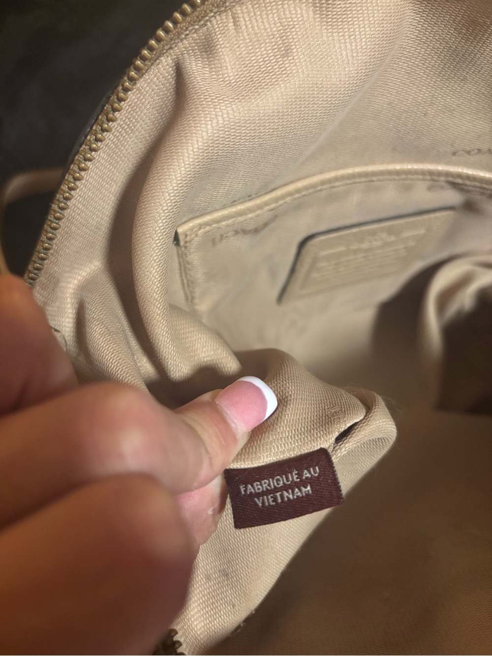 Coach Pebble Leather Satchel in Taupe - Picture 11 of 15